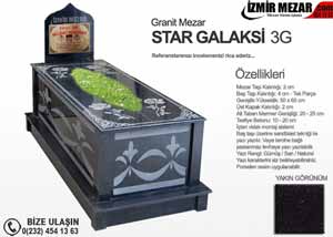 Star Galaksi 3G Granit Mezar | Mezar Modelleri