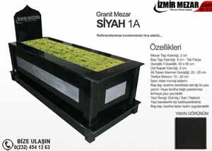 Siyah 1A Granit Mezar | Siyah Mezar Fiyatları