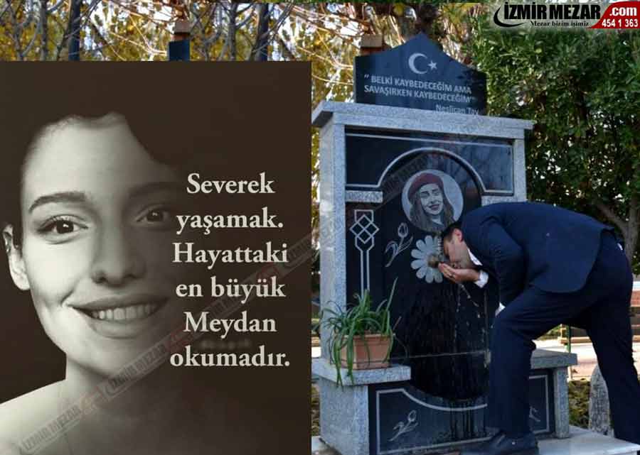 Neslican Tay Çeşmesi | Çeşme Hayratı yapımı- izmir mezar