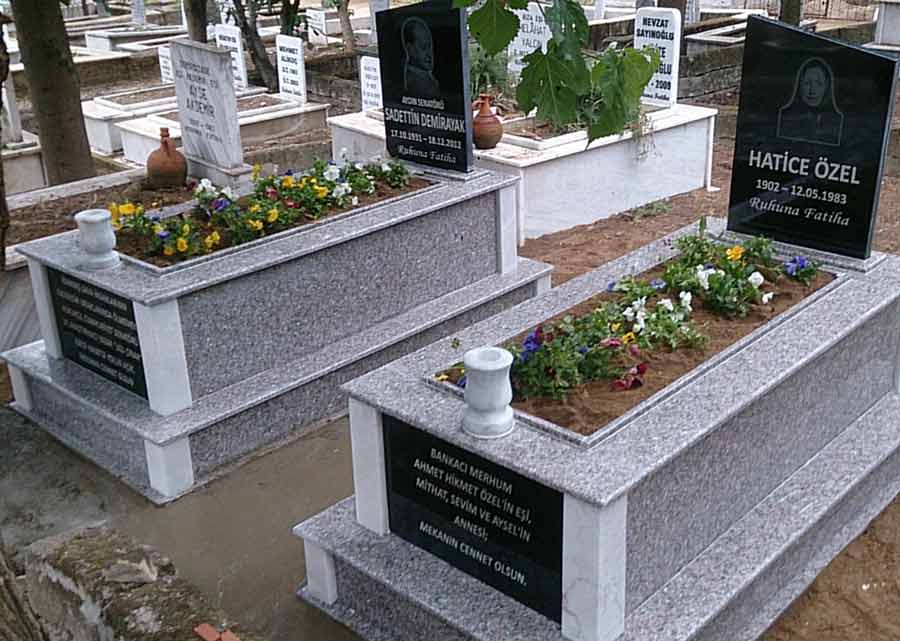 Atça Mezarlığı | Atça mezar yapımı