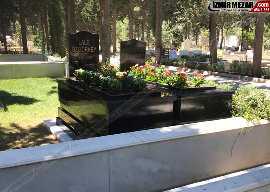 Işıkkent Mezarlığı Mezar Taşı Yapımı - Bornova Mezar Ustası