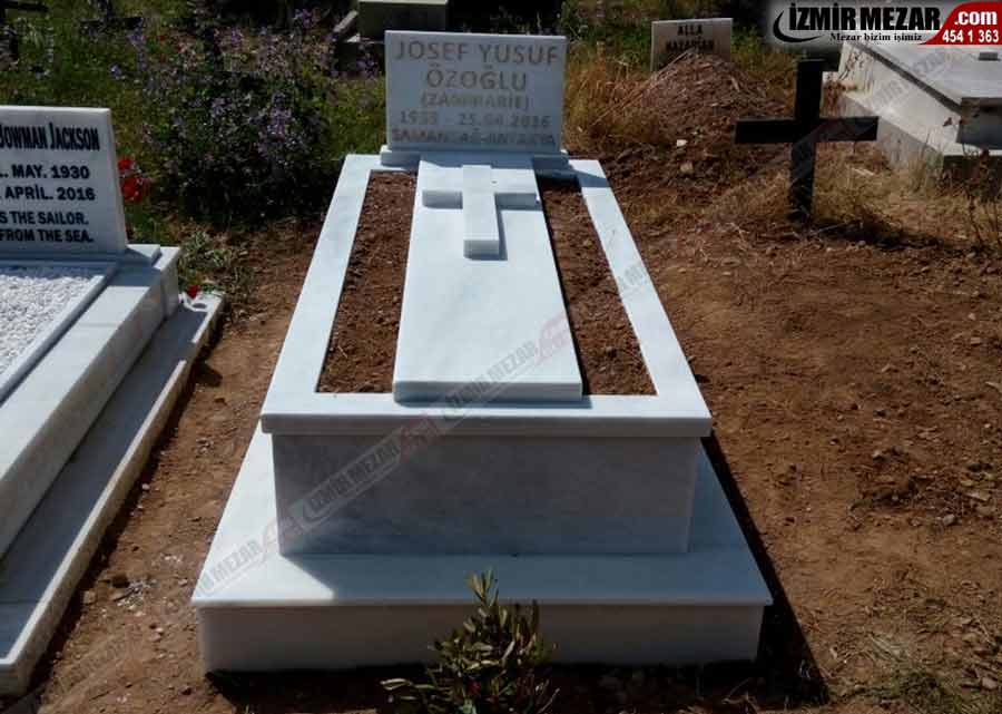 Hristiyan Mezarlığı | Karabağlar Mezar Yapımı Karabağlar Hristiyan Mezarlığı mezar taşı yapımı