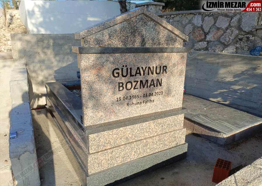 Çeşme çakabey mezarlığı mezar taşı -www.izmirmezar.com