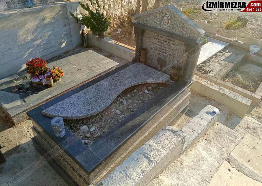 Çeşme çakabey mezarlığı mezar taşı -www.izmirmezar.com