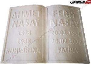 Mezar Baş Taşı Mb 10 | Kabartma Yazılı