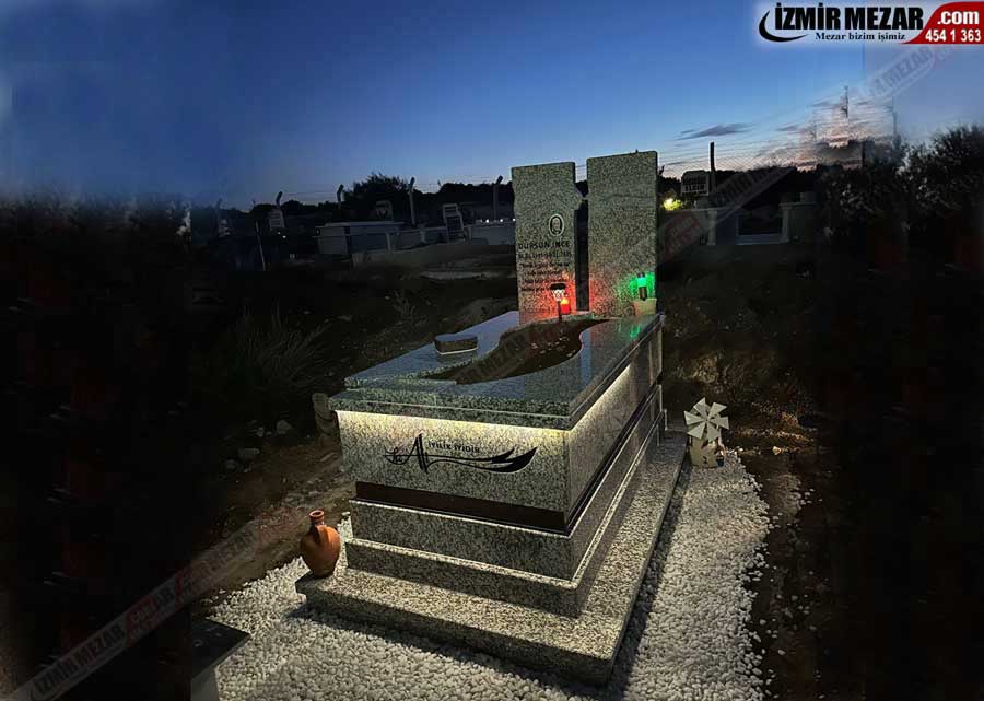 Didim denizköy mezarlığı mezar yapımı