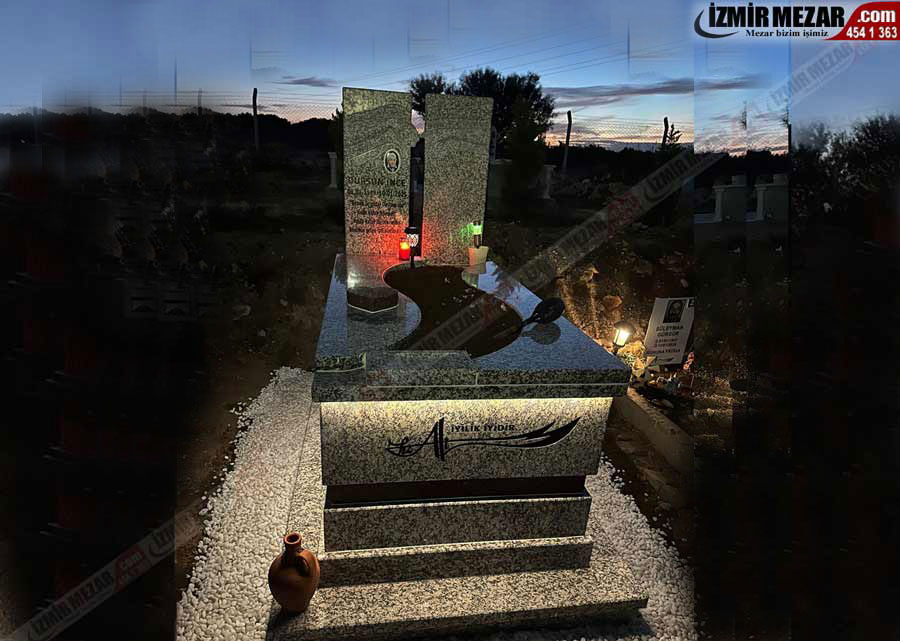 Didim denizköy mezarlığı mezar yapımı