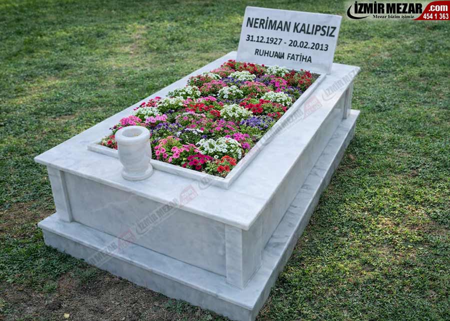 ucuz mezar modelleri - İzmir mezar MA 2 Mermer Mezar