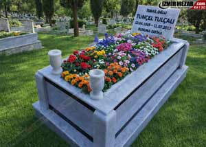 Şık Mermer Mezar Modeli MA 77 - Yelki Mezarlığı