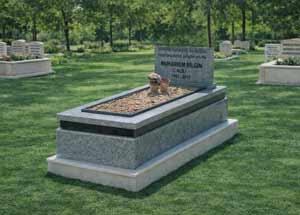 blok granit mezar bg 29 - izmirmezar.com