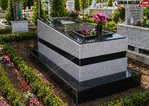 Mezar tası fiyatlari-Blok mezarlar-Granit mezar modeli bg 33--izmirmezar.com