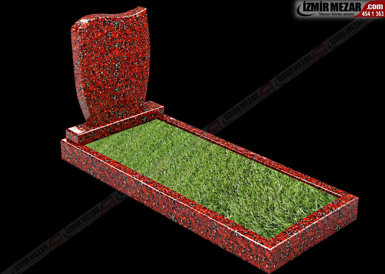 Carmen-Red-Finnland-Granit-Grabsteinpreis-Avrupa Mezar Modelleri | EU110 Granite Mezar -izmirmezar.com